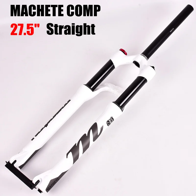 Велосипедная вилка Manitou Machete Comp Marvel 27,5 29er, воздушные вилки для горного велосипеда MTB, масло для подвески и газовая вилка SR SUNTOUR - Цвет: 27Manual Straight WT