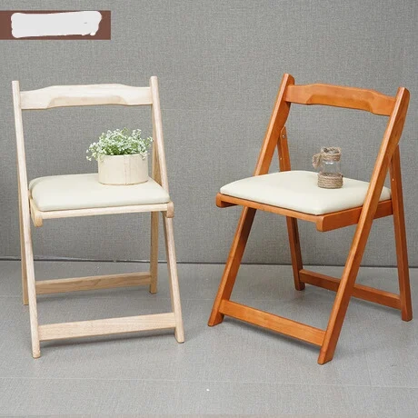 Стулья для гостиной мебель дома складной стул из массива дерева обеденный размер