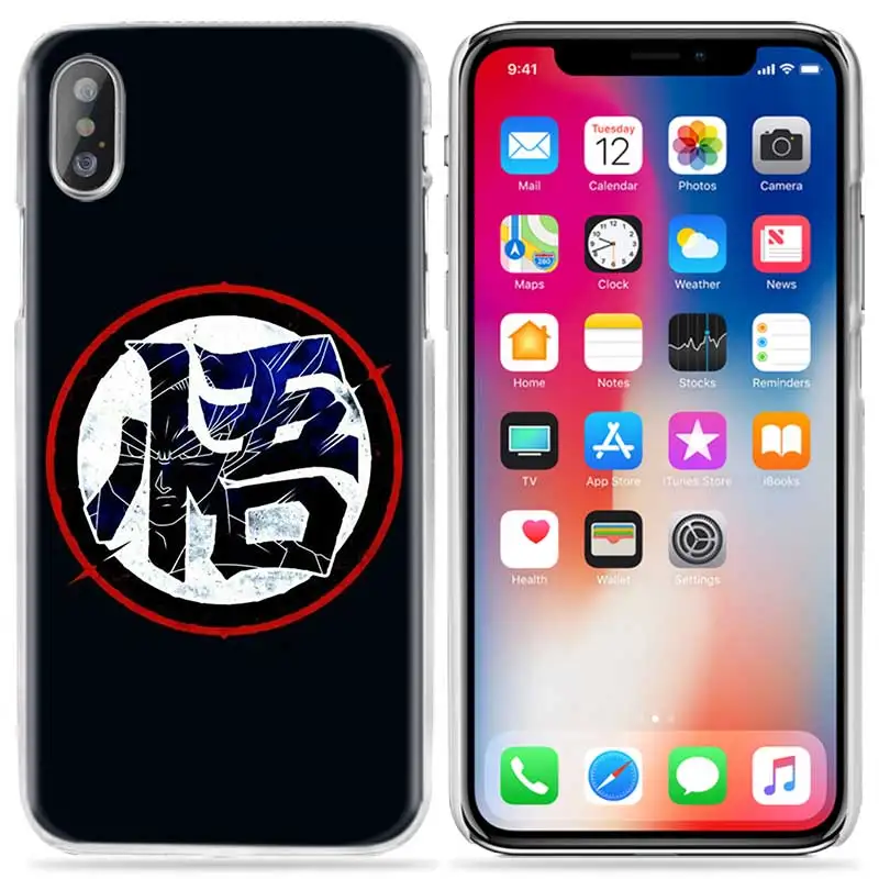 10 Чехол Naruto Dragon Ball для iPhone XS Max XR X 10 7S 8 6 6S Plus 5S SE 5 4S 4 5C 6+ 6S+ 7+ 11 жесткий чехол для телефона с аниме - Цвет: 10