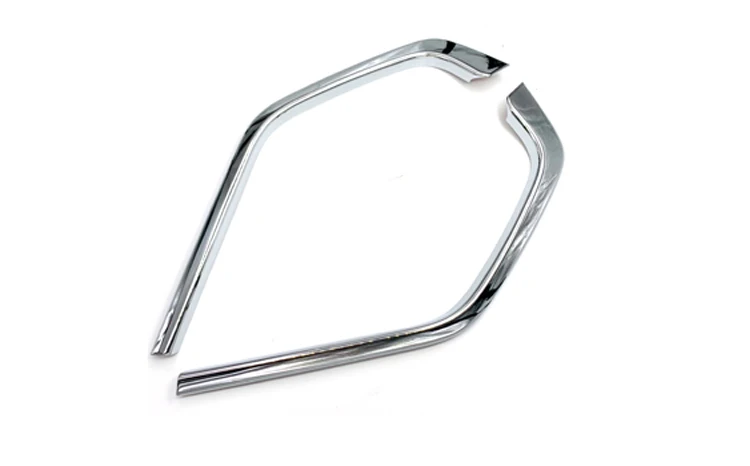 Автомобильные аксессуары 2 шт. хромированный автомобильный передний гриль из АБС