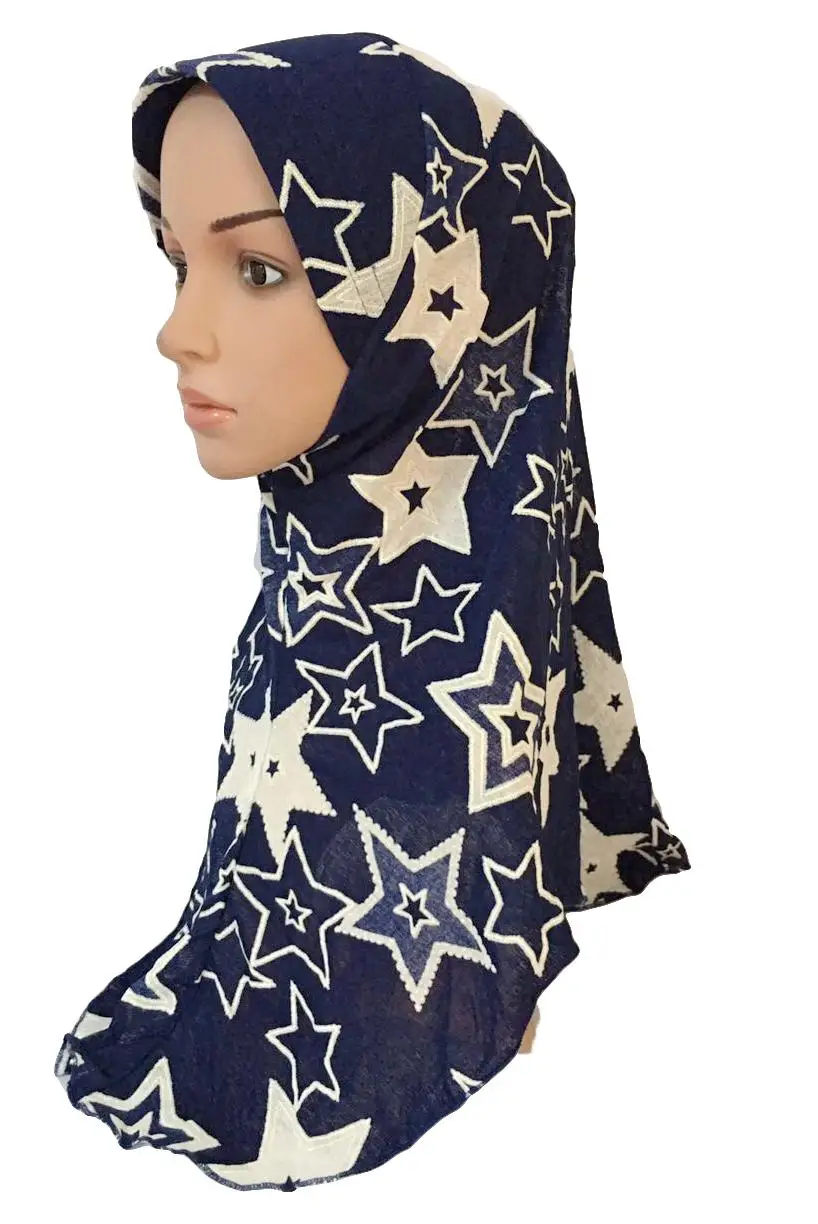 Мусульманский женский хиджаб с принтом Amira Hijabs цельный мусульманский головной