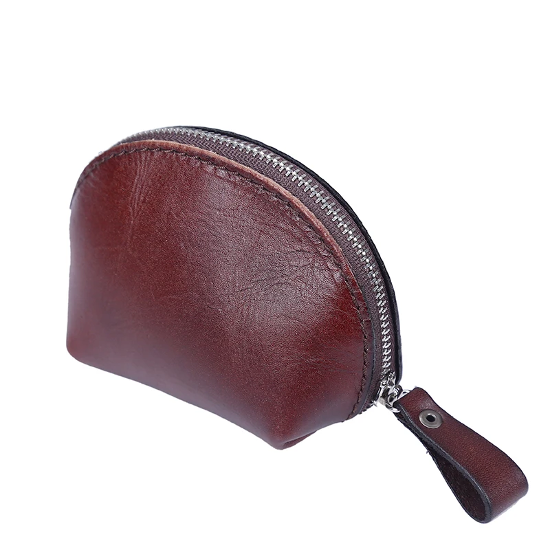 Leacool масла Воск кошелек модные мини для монет Малый Портмоне ежедневно