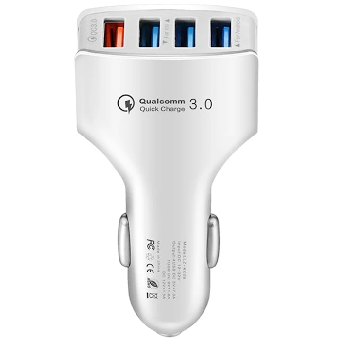 Многопортовое 7А быстрое автомобильное зарядное устройство мульти USB