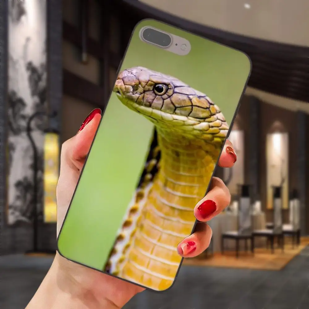 as picture Мягкая, модная новинка, для huawei Honor 5A 6A 6C 7A 7C 7X 8A 8C 8X9 10 P8 P9 P10 P20 P30 Мини Lite Plus Прохладный татуировки королевская Кобра Змея - Цвет: as picture