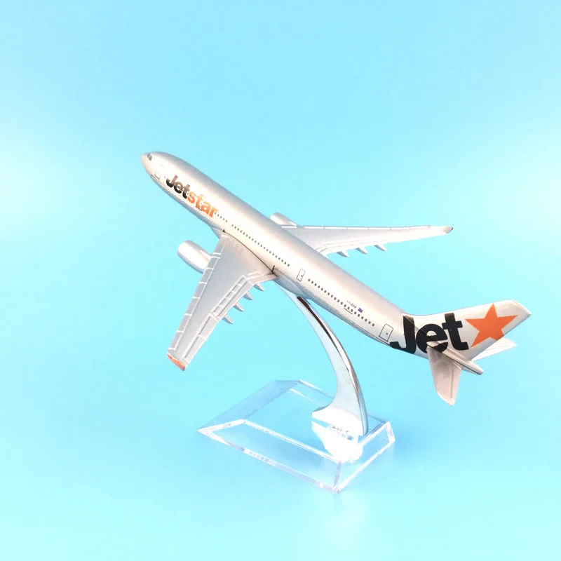 Бесплатная доставка 16 см A330 jetstar Airways сплав металла модель самолета Модель