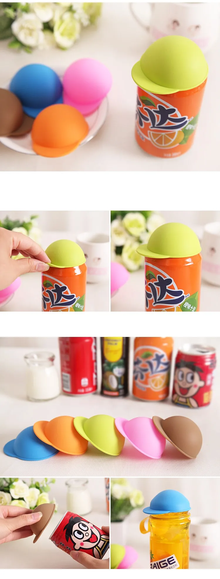5 шт./партия, колпачки для бутылки с пивом Jokari Fizz ketter Soda, покрытие для крышки Защита многоразового применения, оснастки для хранения, кухонный бар