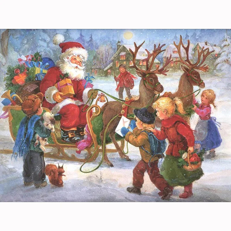 Набор для алмазной вышивки KBL творчества с мозаикой из квадратных страз