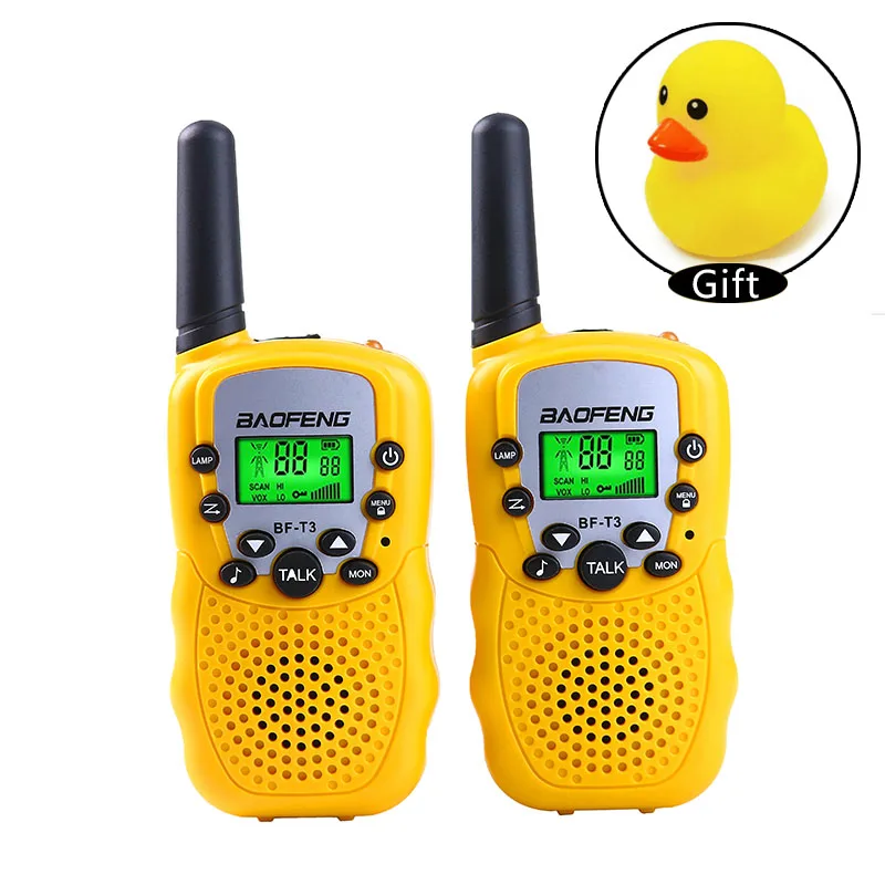 Мини-рация Baofeng для детей 2 шт. детские игрушечные рации 0 5 Вт 22CH PMR446 портативное