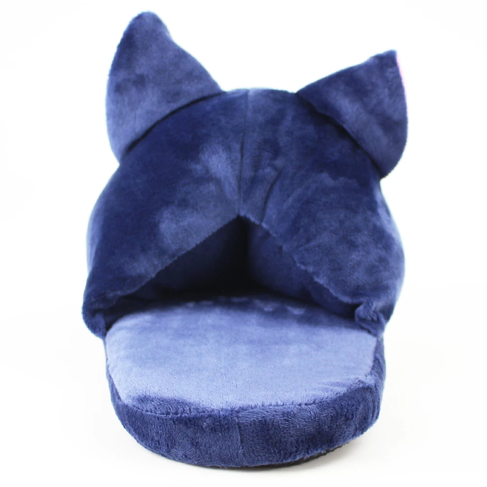 28cm cute Hot anime black cat winter indoor slippers shoes for warm girls birthday gift | Игрушки и хобби