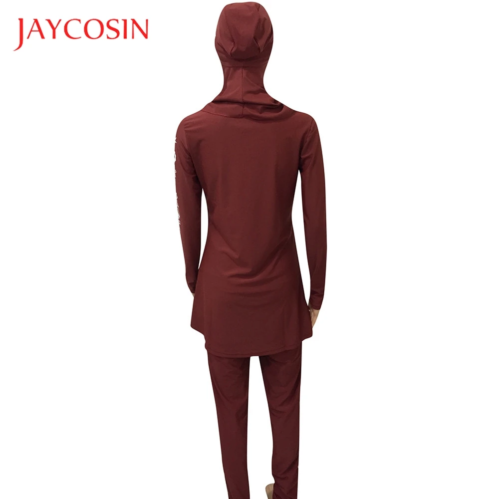 Женский костюм с длинным рукавом JAYCOSIN мусульманский полным покрытием скромный
