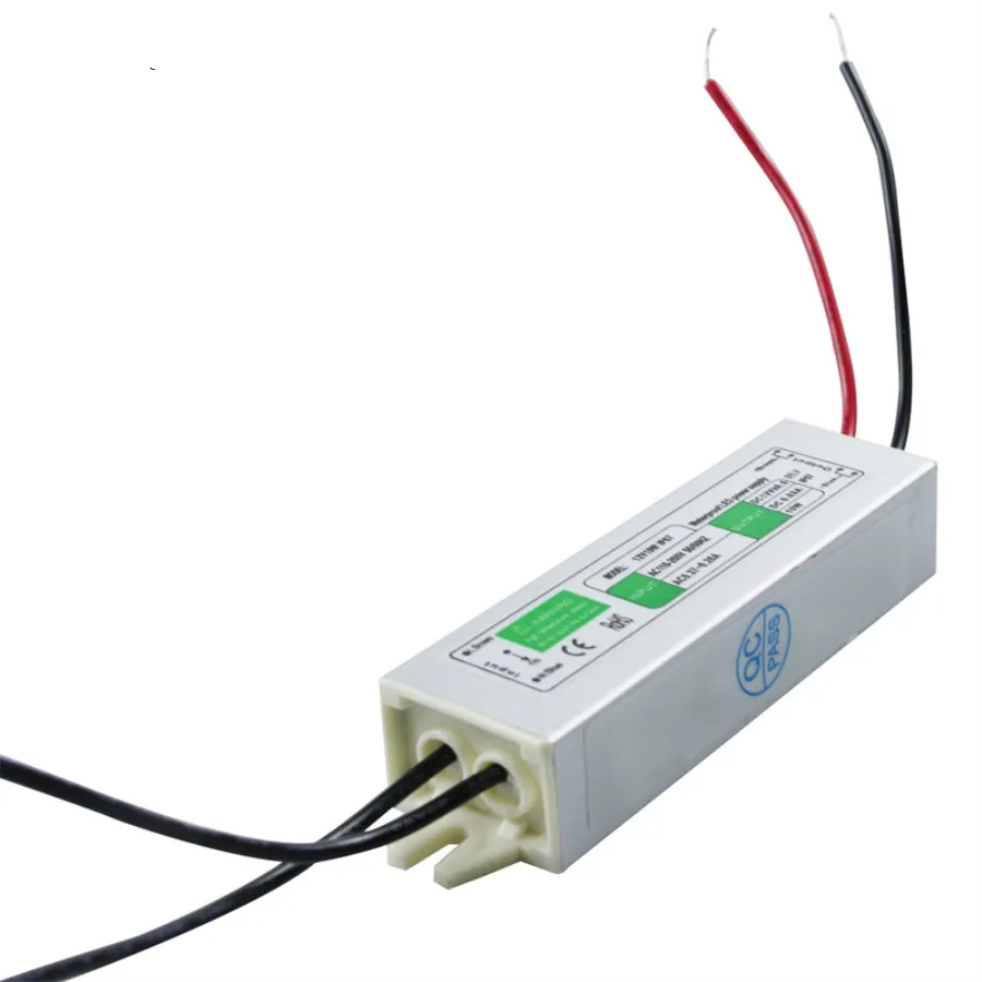 DC12V 10 Вт IP67Waterproof светодиодный драйвер Питание Алюминий трансформатор сплава