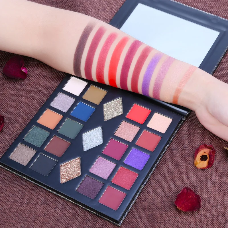 FEMEQI Eye Makeup Nudes Palette 23 color Matte Eyeshadow Матовые Тени для век Пудра пигмент| |