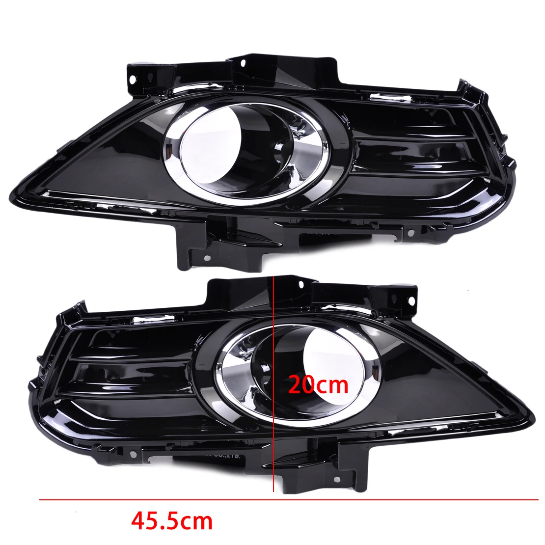 CITALL DS73-19952CAW SL666 черный глянец, противотуманный светильник, защитный гриль, решетка крышки, подходит для Ford Fusion Mondeo 2013