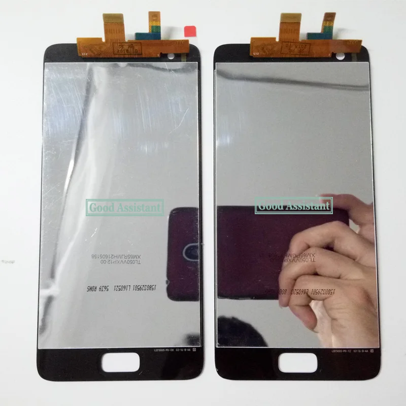 100% протестированный высококачественный черный/белый 5 0 дюймов для Lenovo ZUK Z2 / Plus ЖК