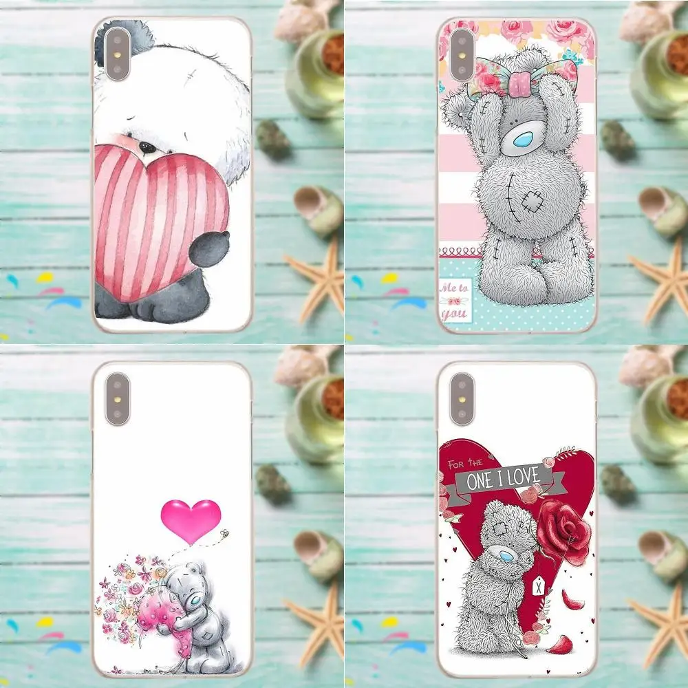 Мягкий чехол из термополиуретана Teddy Me To You Bear для Galaxy Alpha Core Note 2 3 4 S2 A10 A20 A20E A30 A40 A50