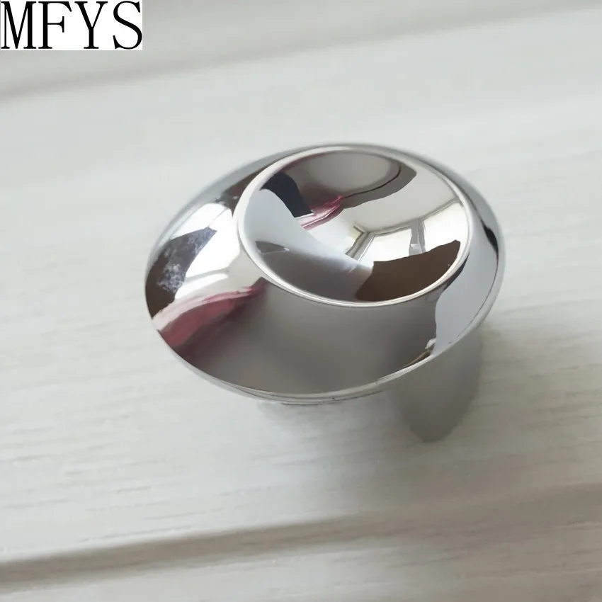 Современные ручки для шкафа Золотой пистолет хром серебро матовый никель комода