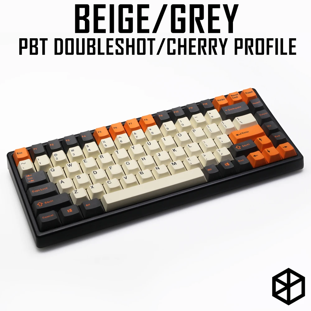 Pbt doubleshot колпачки Вишневый профиль карбоновый цвет бежевый оранжевый серый для xd60 xd64 tada68 96 xd84 xd68 1800 87 tkl 104 ansi