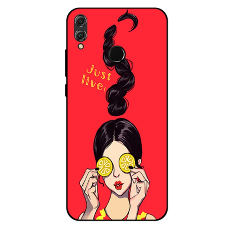 Чехлы для Huawei Honor 10 Lite чехол телефона силиконовый с красочным принтом задняя