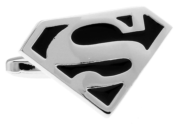 Бесплатная доставка запонки из суперпленки черный Медный Дизайн супергероев