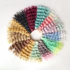 Аксессуары для шарнирных париков Msiredoll, 1 шт., 20*100 см, кукольные волосы для шарнирных париков 13, 14, 16, 112, с градиентом цвета, Курчавый, бесплатная доставка