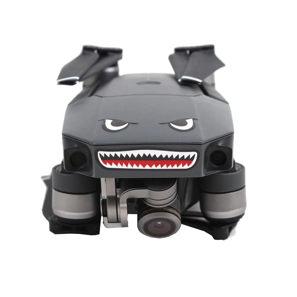 2018 украшение акулы водонепроницаемая наклейка для DJI Mavic Pro RC Drone Прямая