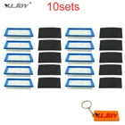 Набор воздушных фильтров 10x для Honda 17211-883-W20 G150 G200 GX200 Briggs  Stratton 93400 115400 133400 Generac 494511S 0494511S