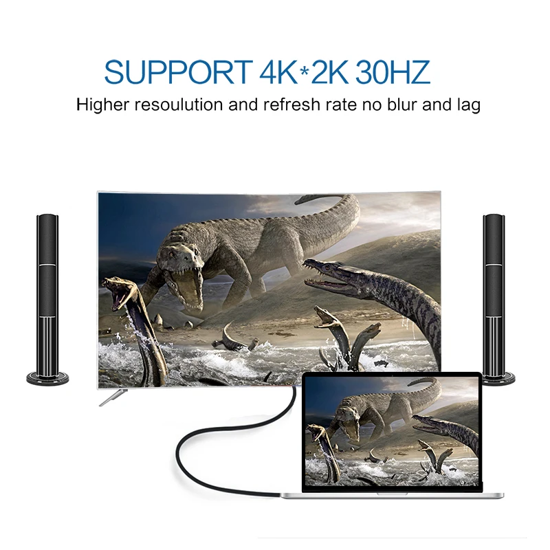 Кимвуд USB C HDMI Тип Кабеля конвертер Micro адаптер 60 Гц 4 К 2.0 thunderbolt 3 для MacBook S8/8 +