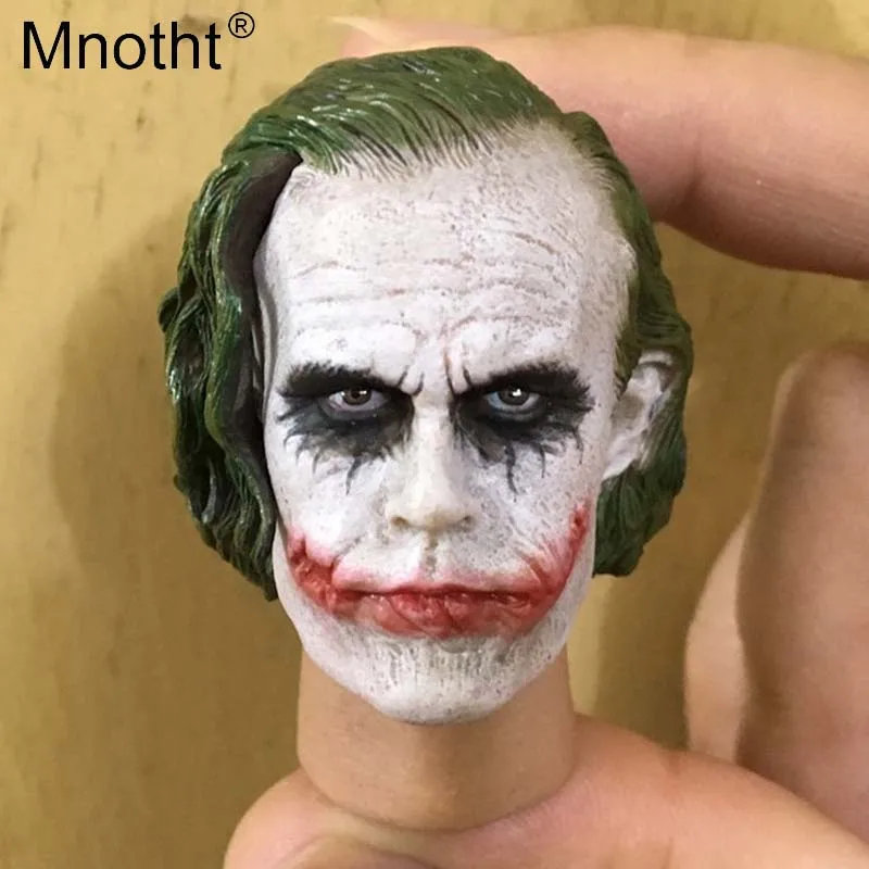 

Mnotht фильмы, голова Джокера, Sculpt модель 1/6, весы, мужские фигурки, фигурки, голова, игрушки для вырезания, коллекция