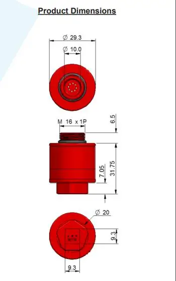AA428-210 датчики газа O2 кислородные газовые 9-13 мВ выход | Электроника