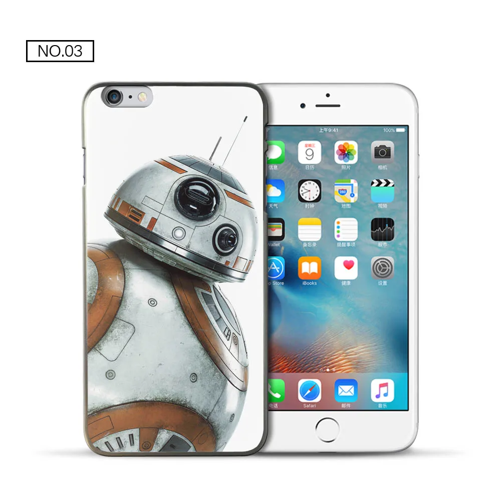 Чехол для iPhone 5S 4 4S 5 5C 6 S 7 Plus Звездные войны ПК чехол funda Новое поступление 6S|6s plus|6