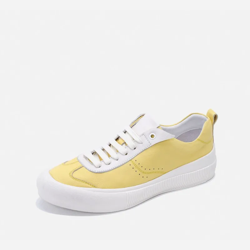 Туфли мужские из натуральной кожи роскошные брендовые кроссовки на плоской