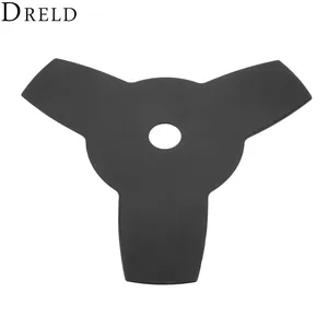 Триммер для травы DRELD 3 T, 1 шт., головка щетка для ножа, лезвие с 3 зубьями, подходит для газонокосилки, щетка для удаления травы, садовые электроинструменты