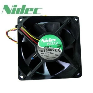 3 проводной охлаждающий вентилятор для сервера Nidec TA350DC M35172 57 92*92*32 мм 12 В 0 55 А|cooling