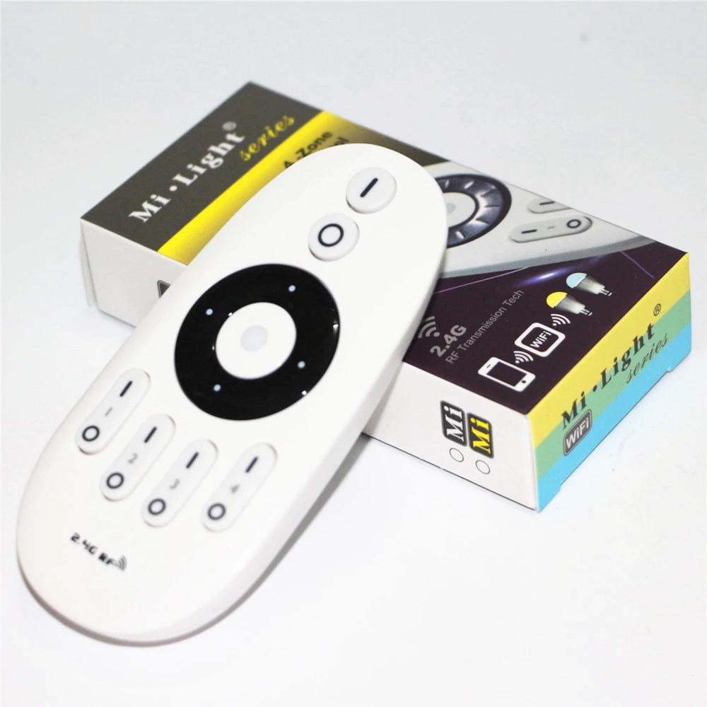Mi Light DC12 24V 4 зонный Одноцветный контроллер светодиодной ленты/2 4G беспроводной RF