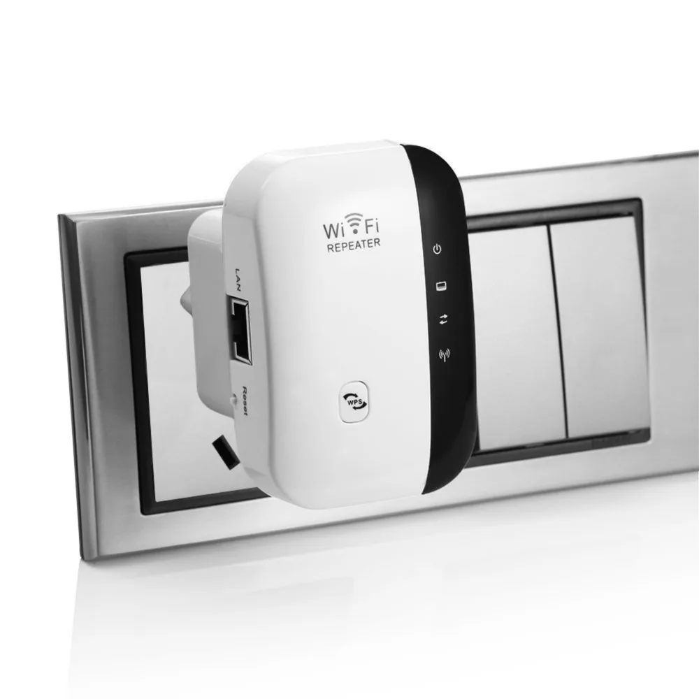 Расширитель диапазона Wi-Fi 300 Мбит/с ретрансляционный кабель усилитель сигнала