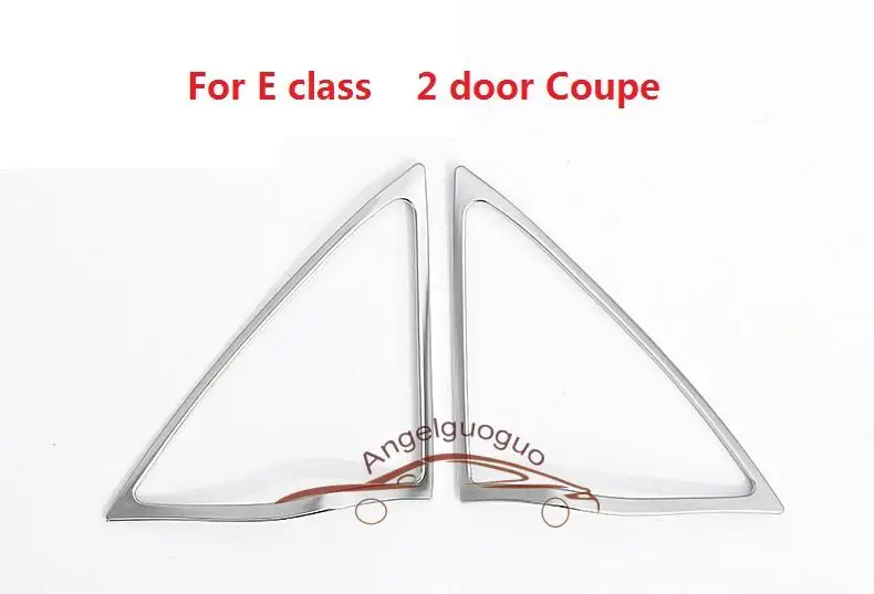 For 2 door Coupe Angelguoguo ABS автомобильный твитер аудио динамик декоративная рамка для Mercedes Benz 2013- E класс - Название цвета: For 2 door Coupe
