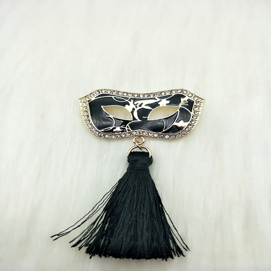 Новый ювелирный шар маска женская мода дизайн Классическая Брошь | Броши