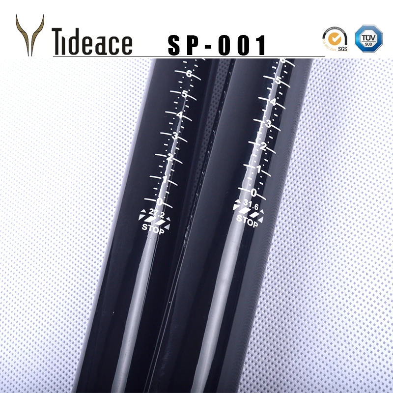 Tideace карбоновый велосипедный Подседельный штырь MTB дорожный горный велосипед сиденье подседельная труба трубка глянцевая/матовая карбоновая велосипедная часть 27,2/31,6*400 мм