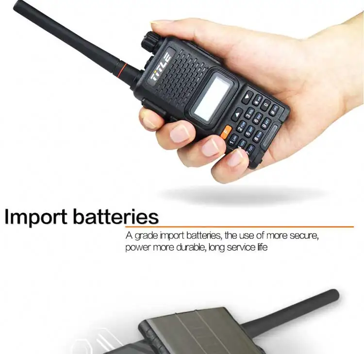 1 шт.) черный KSUN переносной радиоприемник UV-K5 двухдиапазонный UHF 400-520MHZ fm-радио двухсторонняя рация
