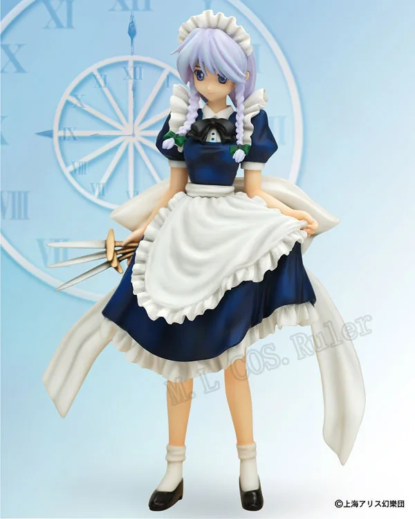 Touhou Project Izayoi Sakuya Косплей Костюм Полный комплект|cosplay costume|costume cosplayset cosplay |