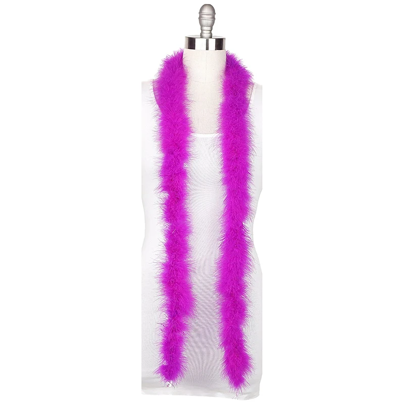 NEW!1 pieces Thick Marabou Feather Various Colours 2Meters Boa For Burlesque Fancy Dress Party Boas | Дом и сад