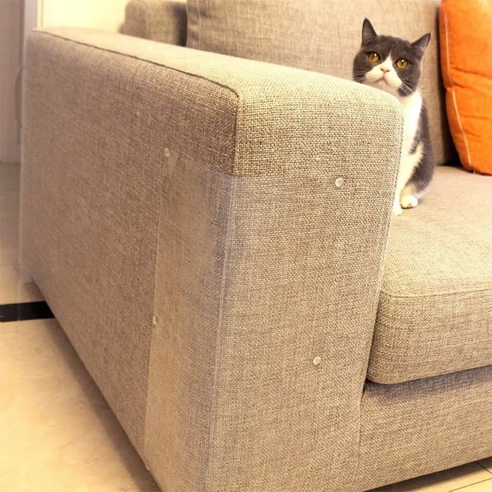 Защитная накладка от кошачьих когтей на диван, 4 шт | AliExpress