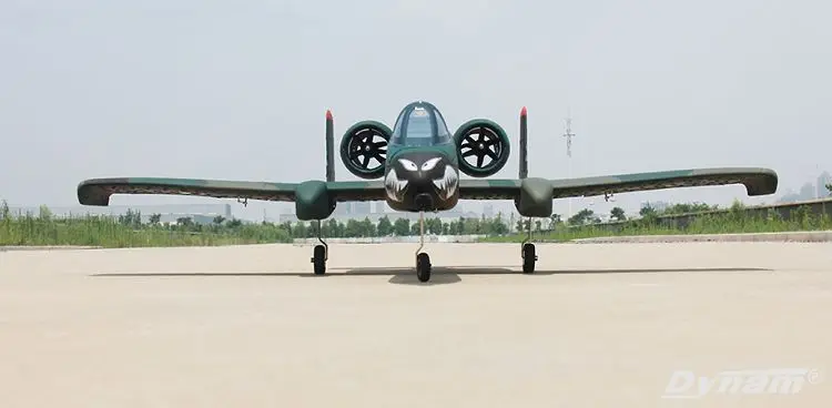 Dynam A10 Twin 64 мм EDF rc jet plane PNP и RTF высокомасштабированный Warthog Thunderbold II A10|rc plane|jet planerc |