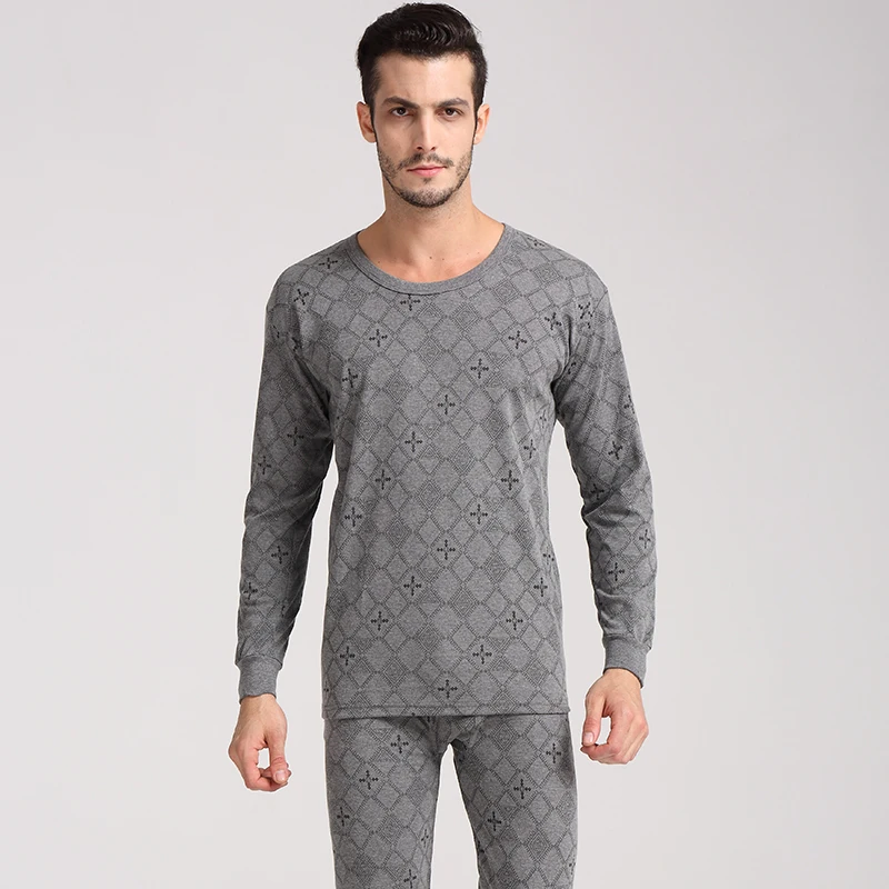 Мужские комплекты термобелья зимнее теплое Мужское нижнее белье мужское плотное