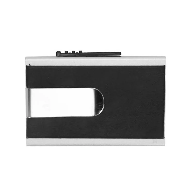 BISI GORO 2018 New Men&Women Aluminum Alloy Card Holder Fashion RFID Credit Antitheft PU Leather Business Unisex | Багаж и сумки