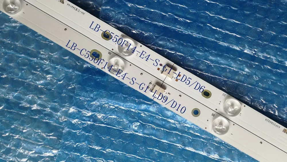 12 шт./компл. новые светодиодные ленты Совместимость LB-C550F14-E4-S-G1-L02/L03 LB-C550F14-E4-S-G1-DL5/DL6 LD1 LD2 DL9 DL10 55D3000 D2000
