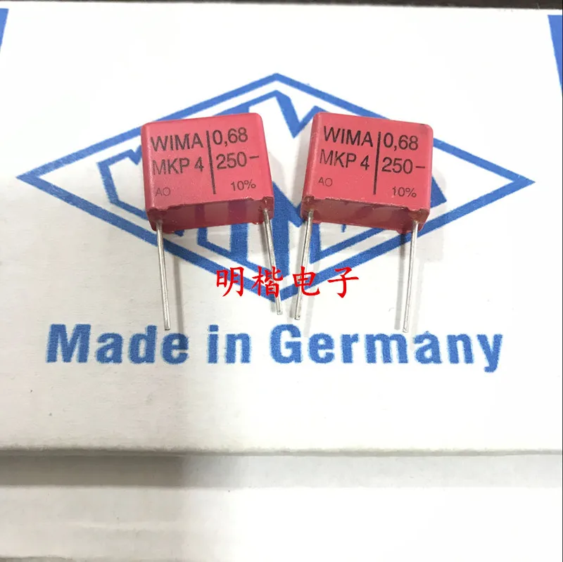 2020 Φ 20 шт./50 шт. WIMA MKP4 серия 0 68 мкФ/250V 680nf u68 684 новый пленочный конденсатор 15