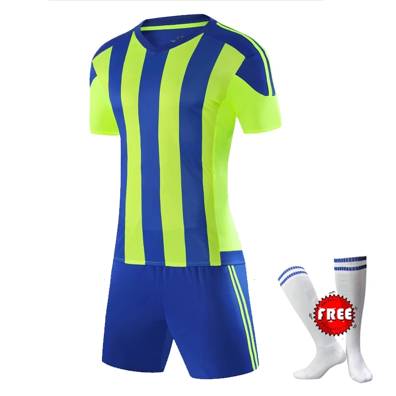 Бесплатная доставка футбольные носки мужские майки набор Молодежный Maillot De Foot