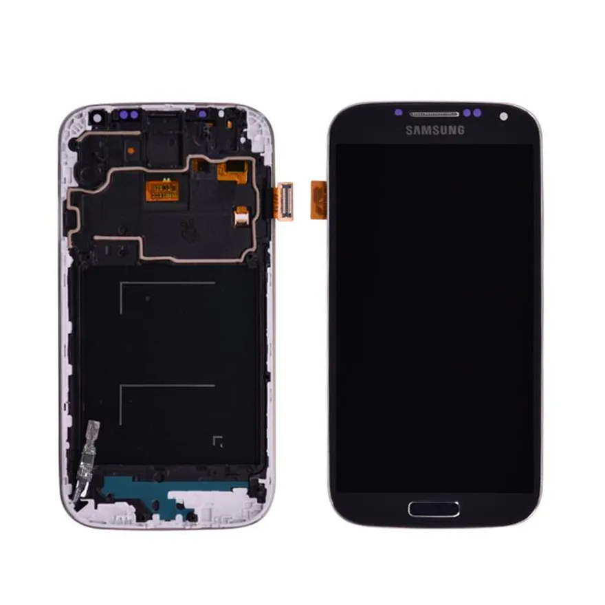 5 шт. AAA Качество 0 ''ЖК дисплей для SAMSUNG Galaxy S4 ЖК с рамкой GT i9505 i9500 i9506 сенсорный