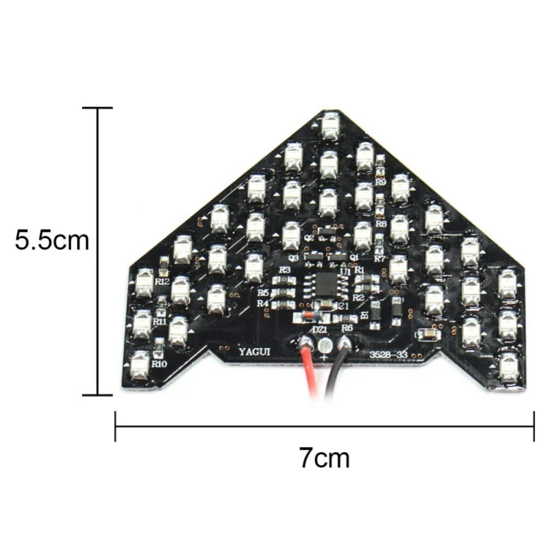 2019 33SMD последовательные светодиодные динамические стрелки светодиодная стрелка